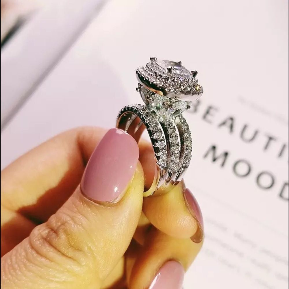 925 sterling silver wedding ring